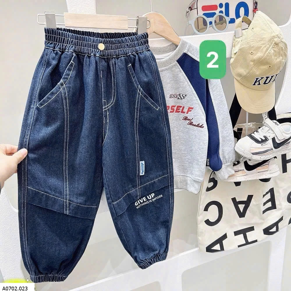 BST QUẦN JEAN BÉ TRAI HÃNG KACADY   Sỉ 127k