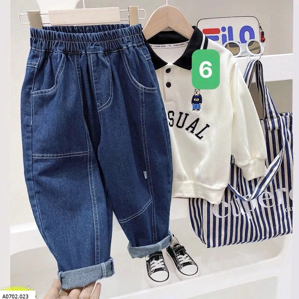 BST QUẦN JEAN BÉ TRAI HÃNG KACADY   Sỉ 127k