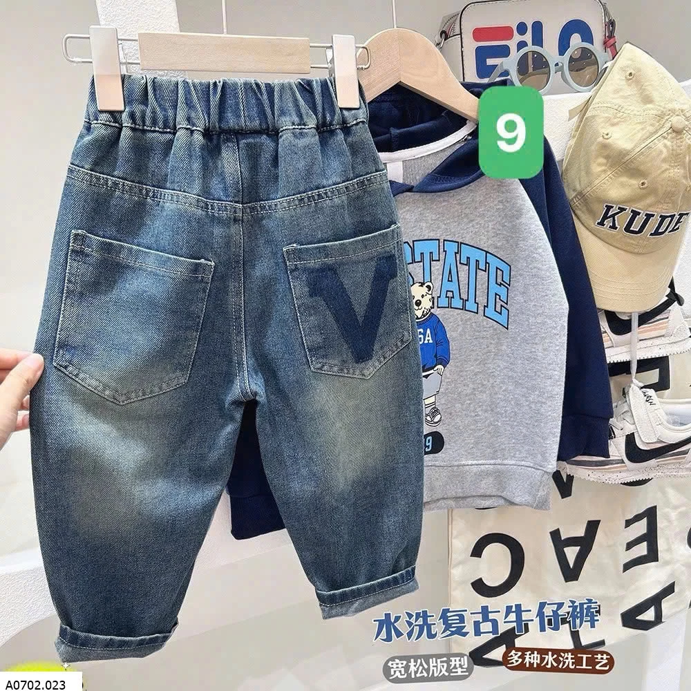 BST QUẦN JEAN BÉ TRAI HÃNG KACADY   Sỉ 127k
