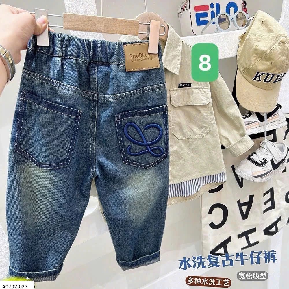 BST QUẦN JEAN BÉ TRAI HÃNG KACADY   Sỉ 127k