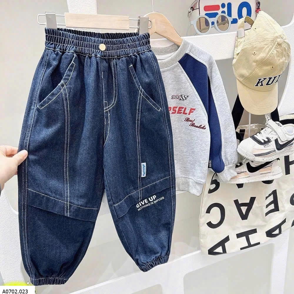 BST QUẦN JEAN BÉ TRAI HÃNG KACADY   Sỉ 127k