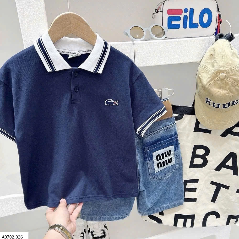 BST ÁO POLO CỘC TAY NHÀ KACADY  Sỉ 92k