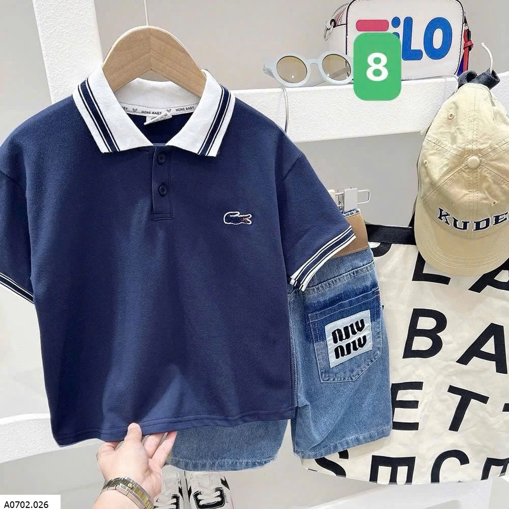 BST ÁO POLO CỘC TAY NHÀ KACADY  Sỉ 92k