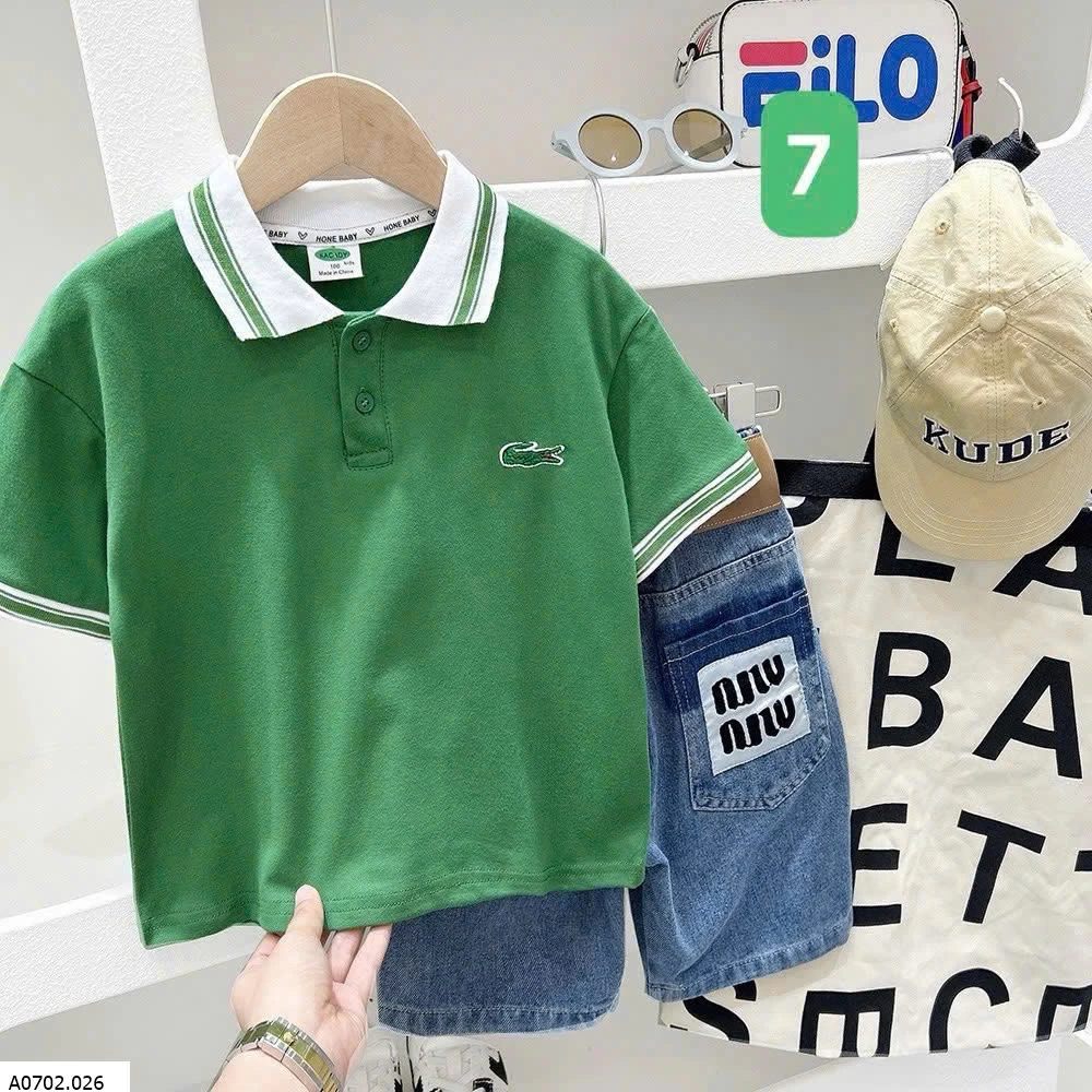 BST ÁO POLO CỘC TAY NHÀ KACADY  Sỉ 92k