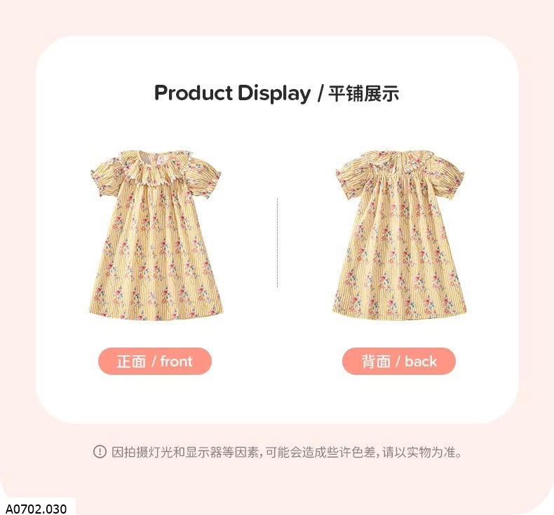 VÁY TAY BỒNG LITTLE MAVEN  Sỉ 134k