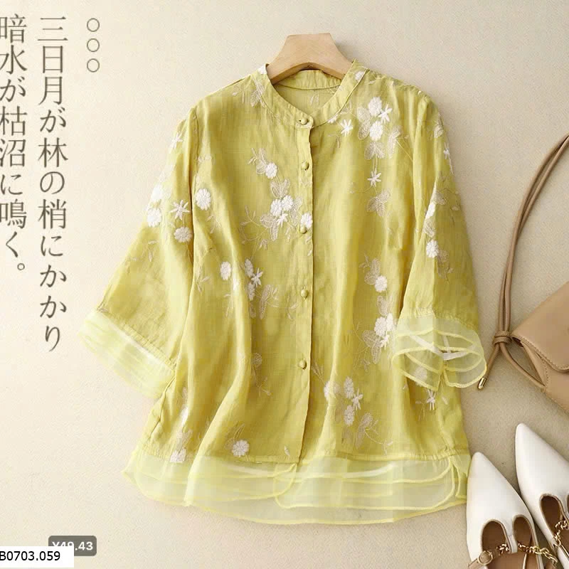 ÁO ĐŨI THÊU HOA  Sỉ 150k/1 chiếc
