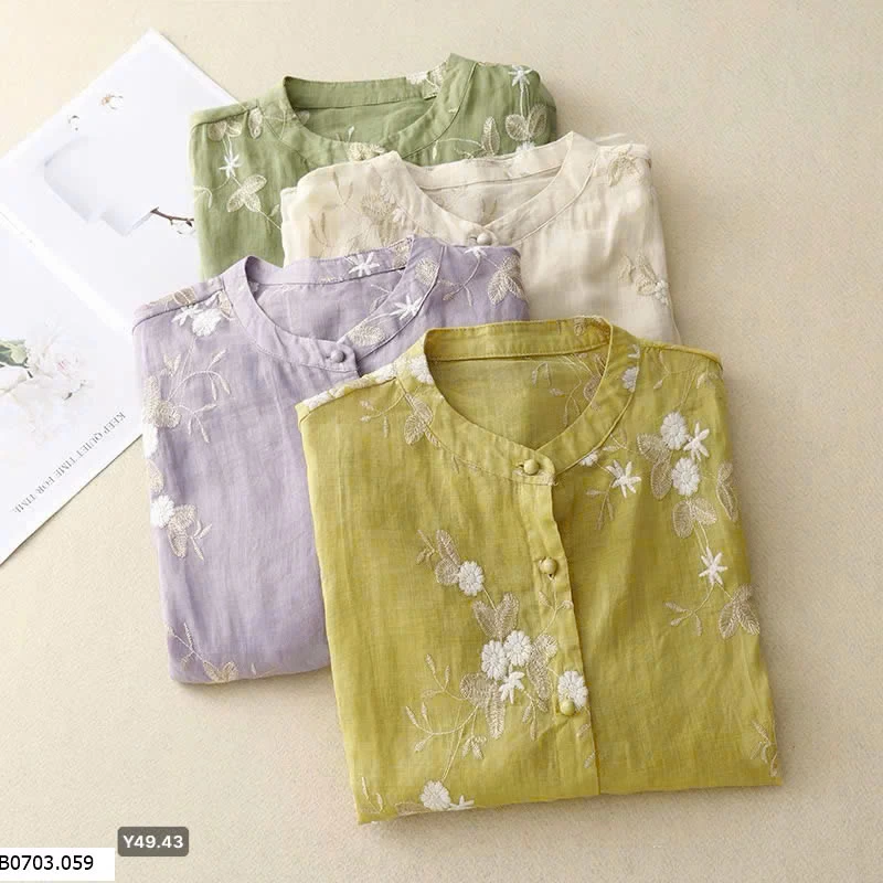 ÁO ĐŨI THÊU HOA  Sỉ 150k/1 chiếc