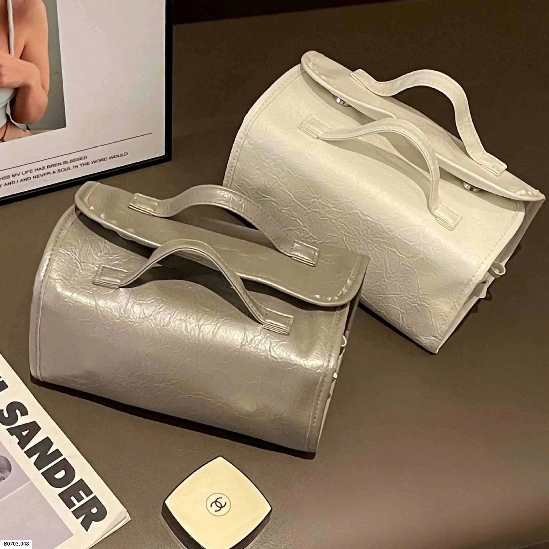 TÚI ĐỰNG MĨ PHẨM ĐỒ CÁ NHÂN GẤP GỌN  Sỉ 80k