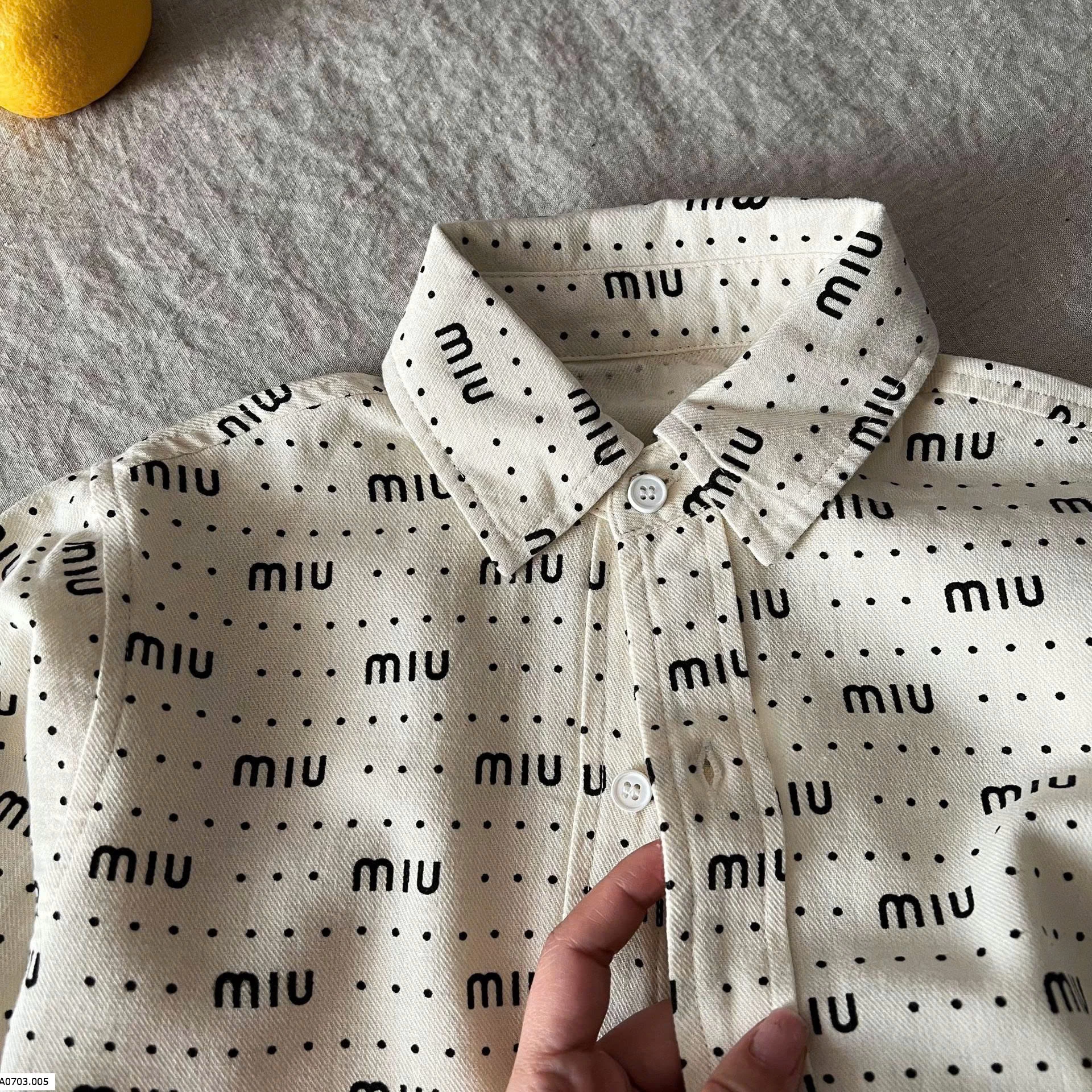 SƠ MI MIU VINTAGE Sỉ  131k