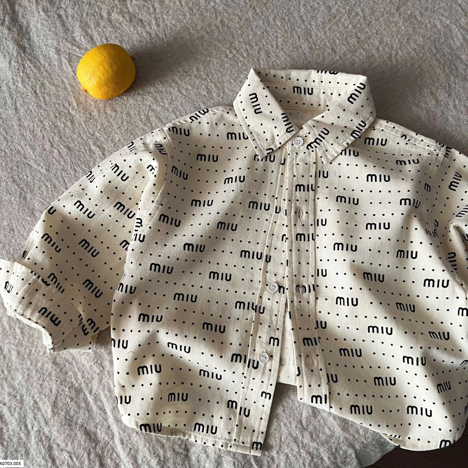 SƠ MI MIU VINTAGE Sỉ  131k