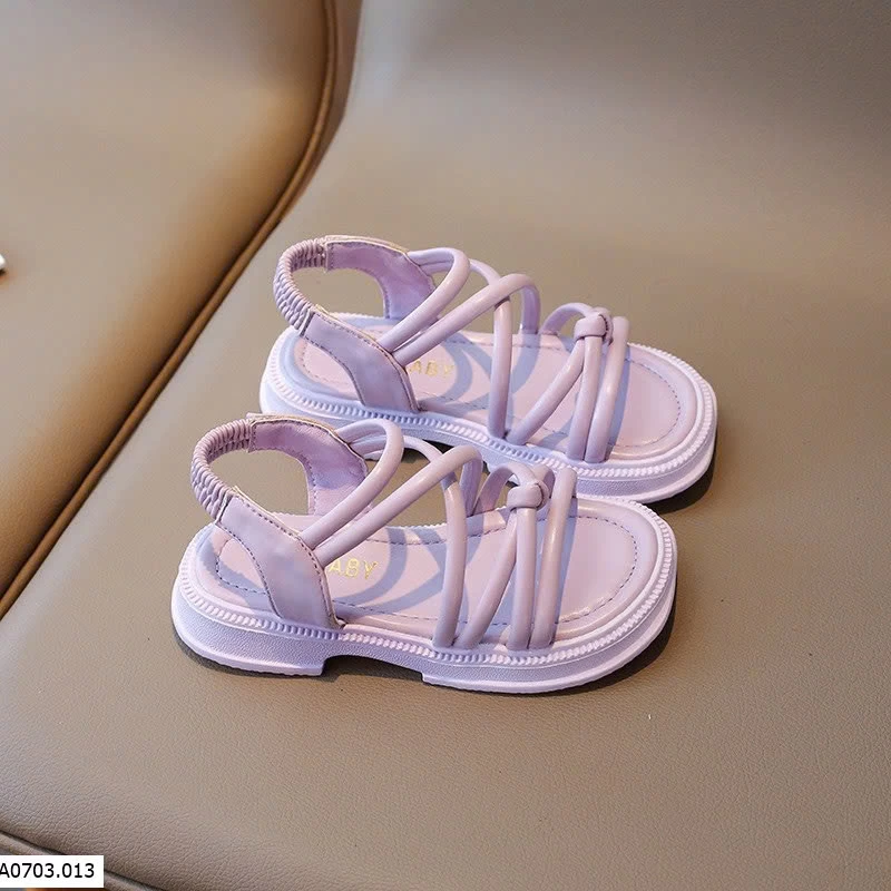 SANDAL QUAI MẢNH ĐAN CHO BÉ GÁI Sỉ  giá  sz 26-30: 125k  sz 31-35: 135k 