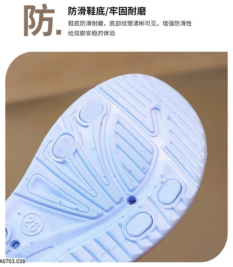 SANDAL NHỰA CHO BÉ TRAI BÉ GÁI SI 50K