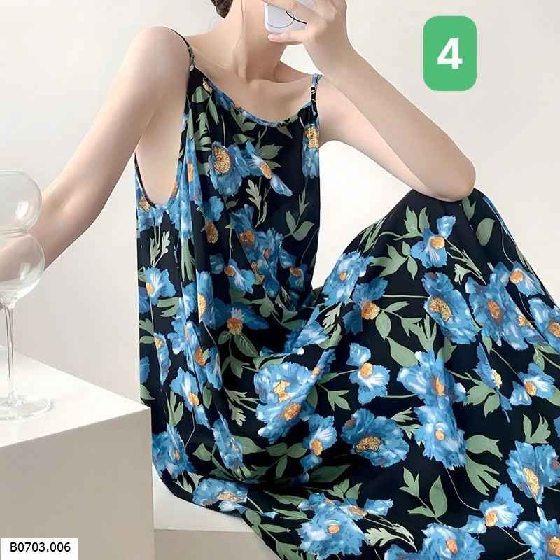 VÁY NGỦ 2 DÂY CHANH XẢ      Sỉ 97k 