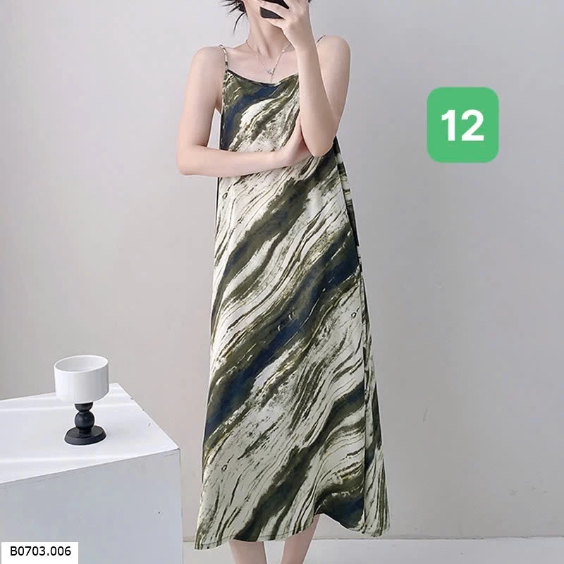 VÁY NGỦ 2 DÂY CHANH XẢ      Sỉ 97k 