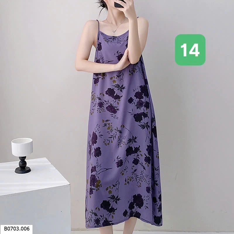 VÁY NGỦ 2 DÂY CHANH XẢ      Sỉ 97k 