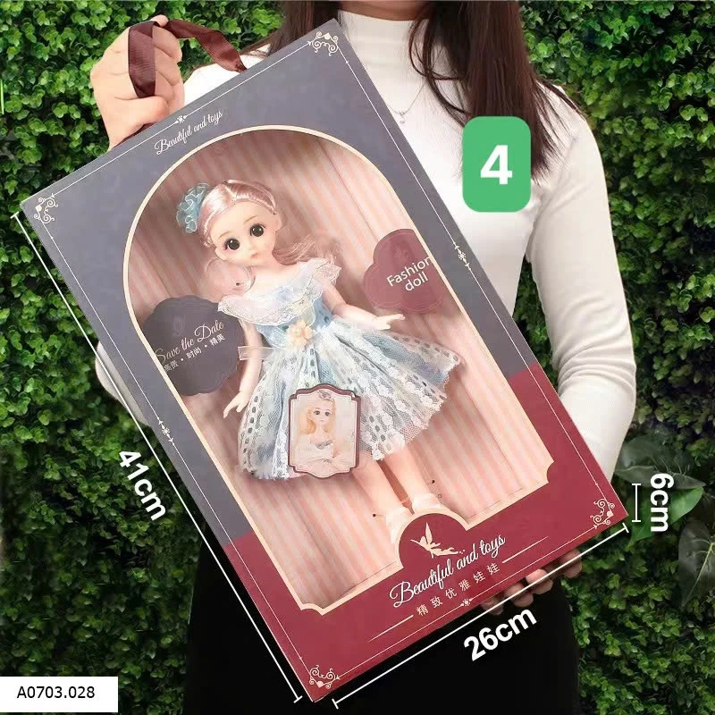 BÚP BÊ ĐỒ CHƠI CHO BÉ GÁI SỈ 86K