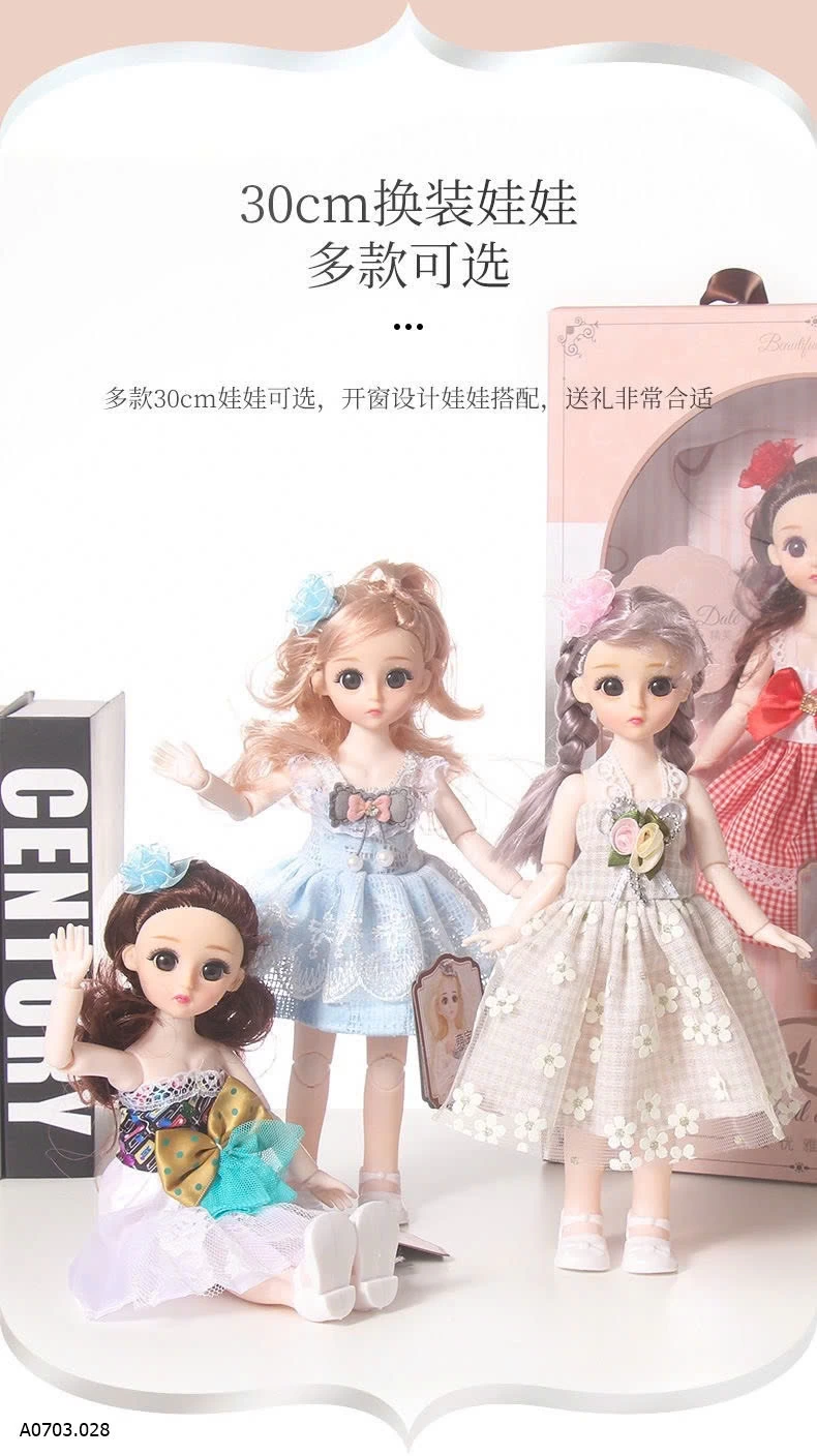 BÚP BÊ ĐỒ CHƠI CHO BÉ GÁI SỈ 86K