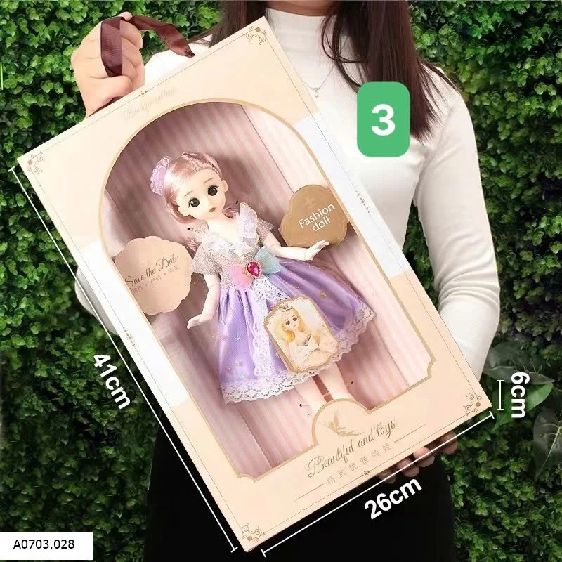 BÚP BÊ ĐỒ CHƠI CHO BÉ GÁI SỈ 86K