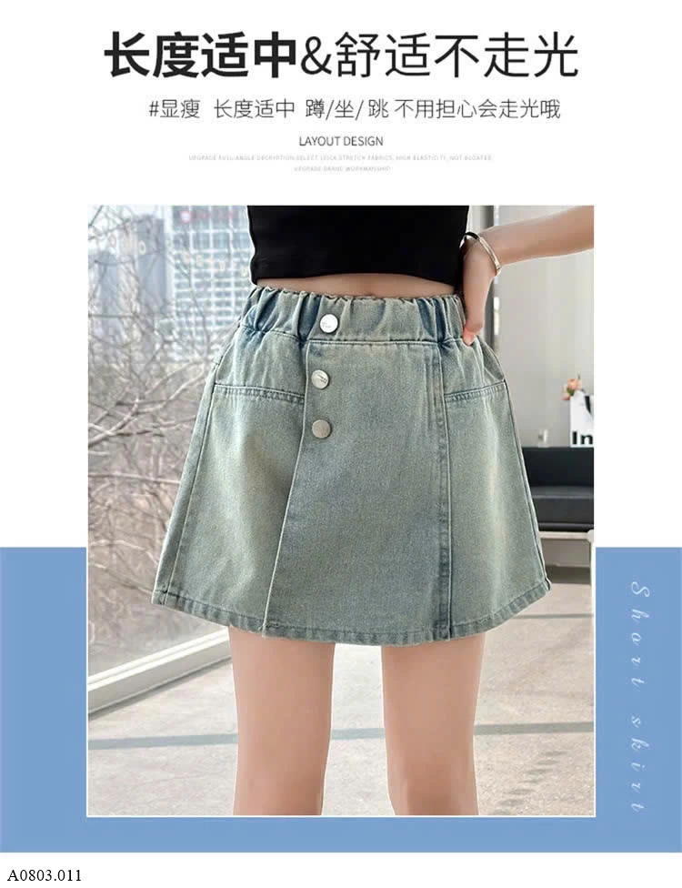QUẦN GIẢ VÁY BÉ GÁI  Sỉ 112k