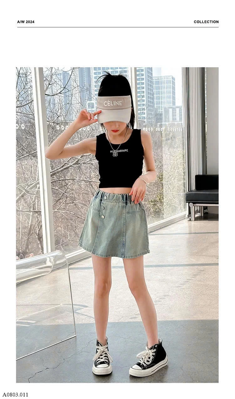 QUẦN GIẢ VÁY BÉ GÁI  Sỉ 112k