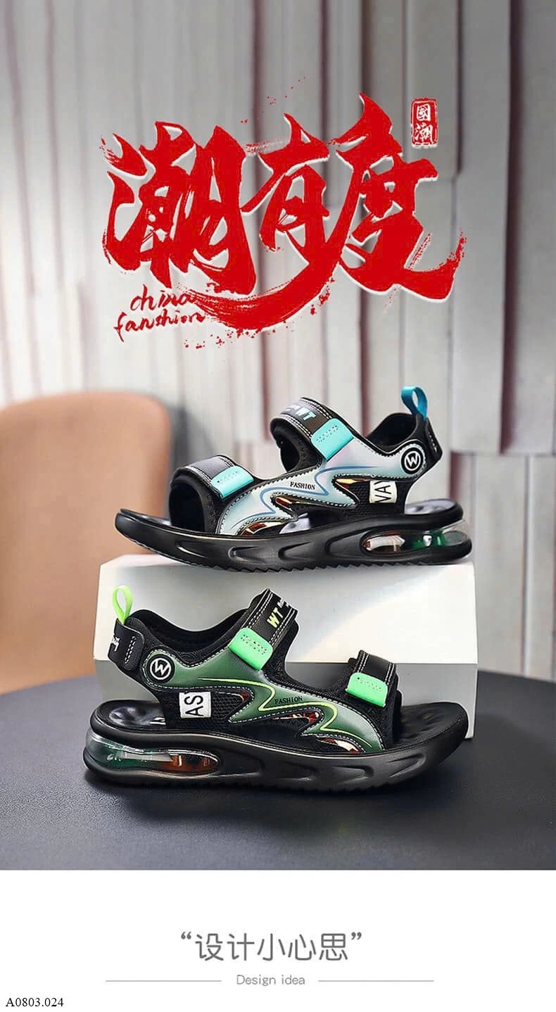SANDAL BÉ TRAI PHỐI MẦU     Sỉ 120k