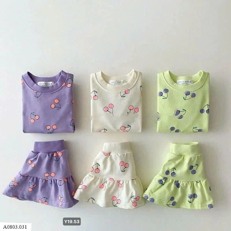 SET BỘ #CHERRY BG     Sỉ 130k