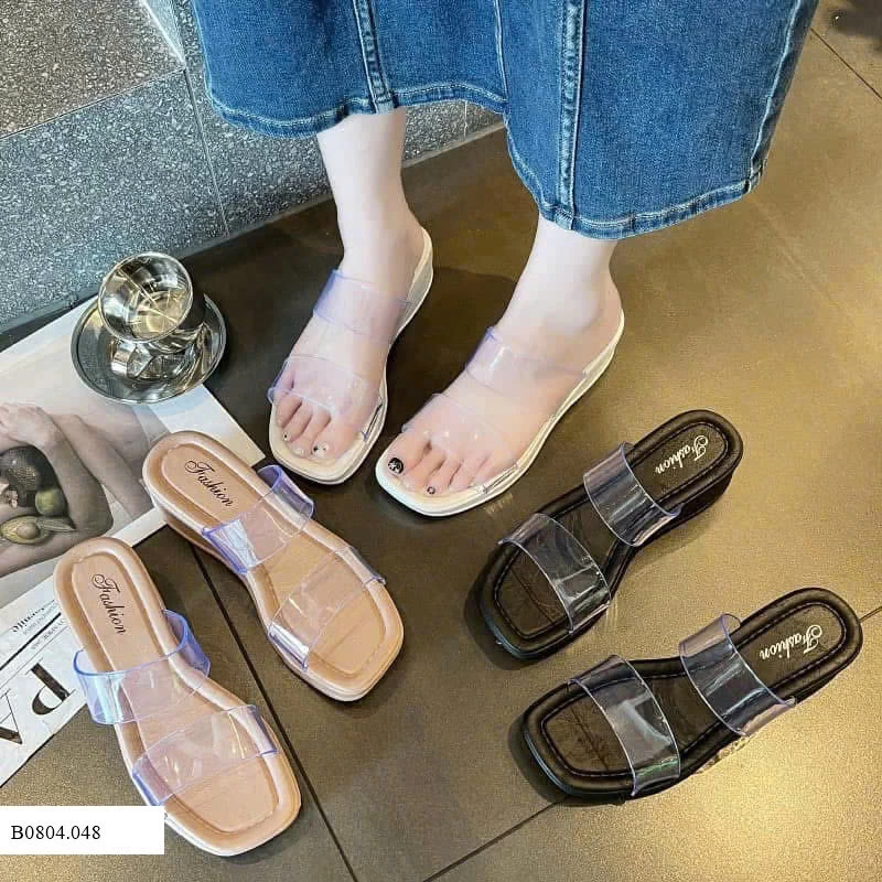DÉP QUAI TRONG VÀ SANDAL DÂY MẢNH   Sỉ 45k