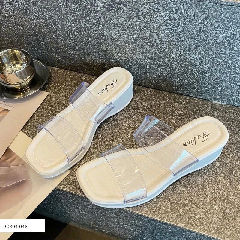 DÉP QUAI TRONG VÀ SANDAL DÂY MẢNH   Sỉ 45k