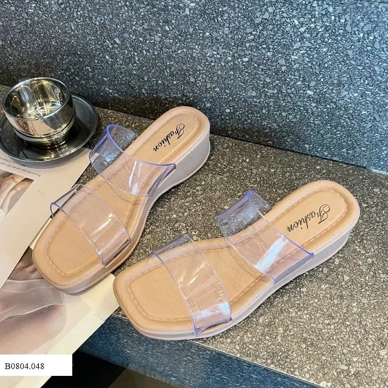 DÉP QUAI TRONG VÀ SANDAL DÂY MẢNH   Sỉ 45k