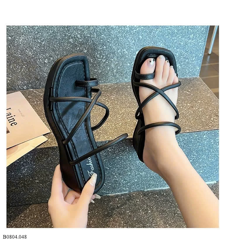 DÉP QUAI TRONG VÀ SANDAL DÂY MẢNH   Sỉ 45k
