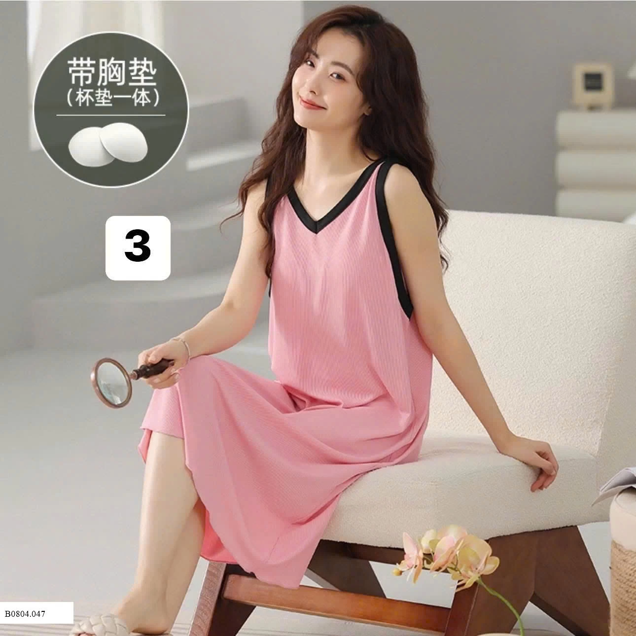 VÁY NGỦ 2 DÂY NỮ     Sỉ 107k