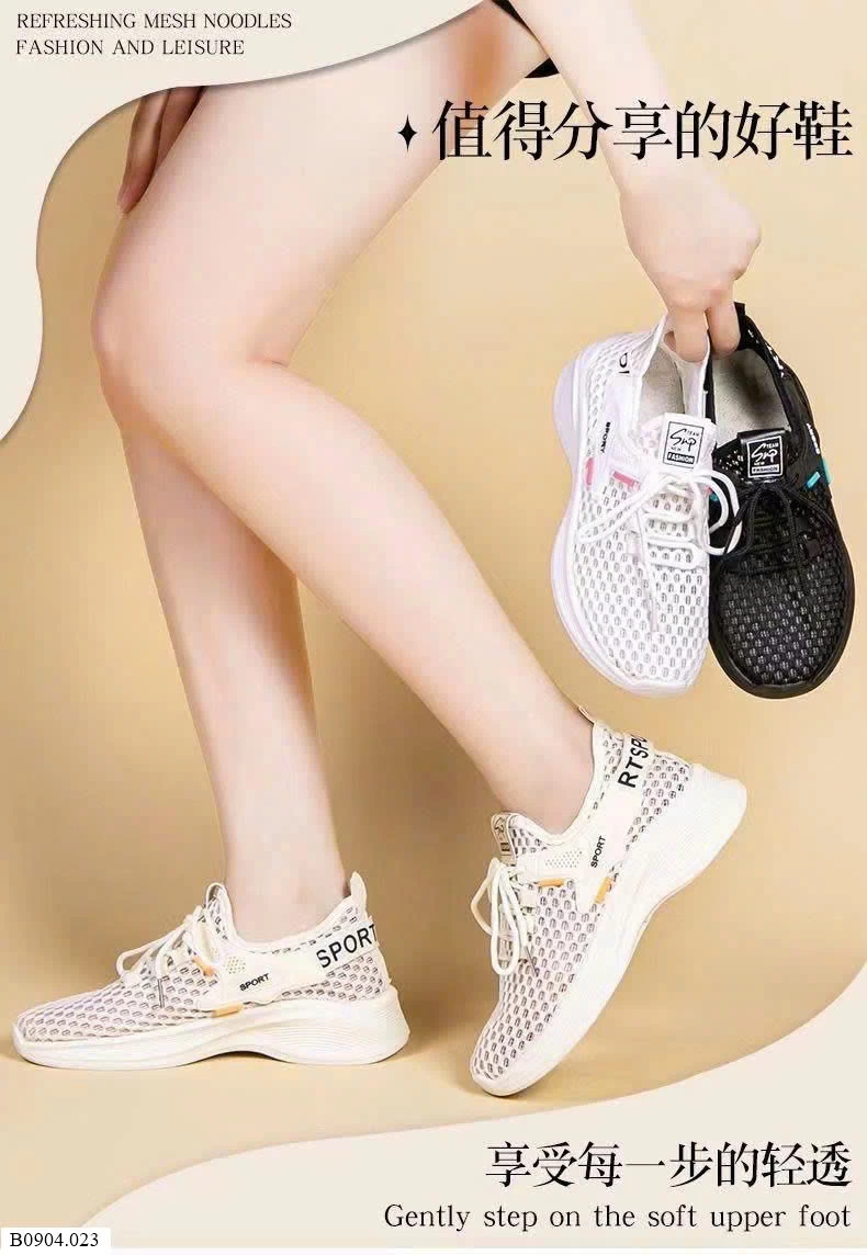 GIÀY THỂ THAO THOÁNG KHÍ CHO NỮ  Sỉ 72k