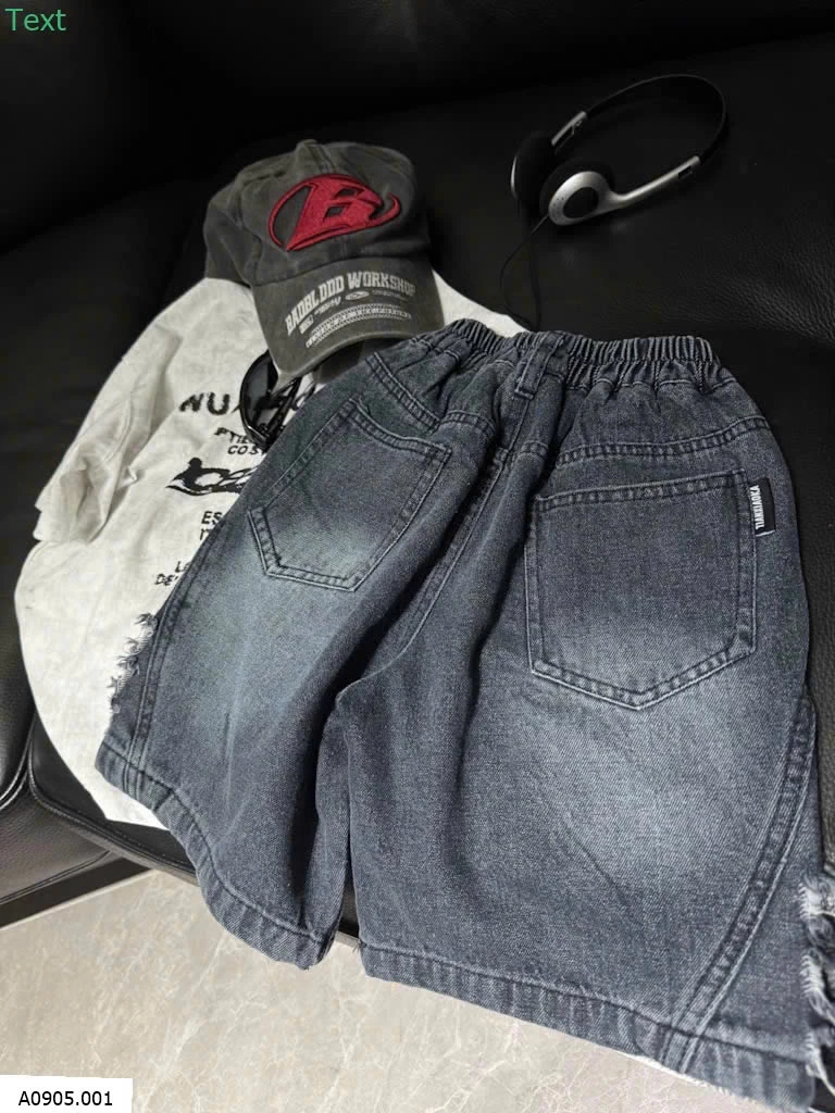 QUẦN SHORT JEAN RÁCH CÁ TÍNH BT  Sỉ 160k
