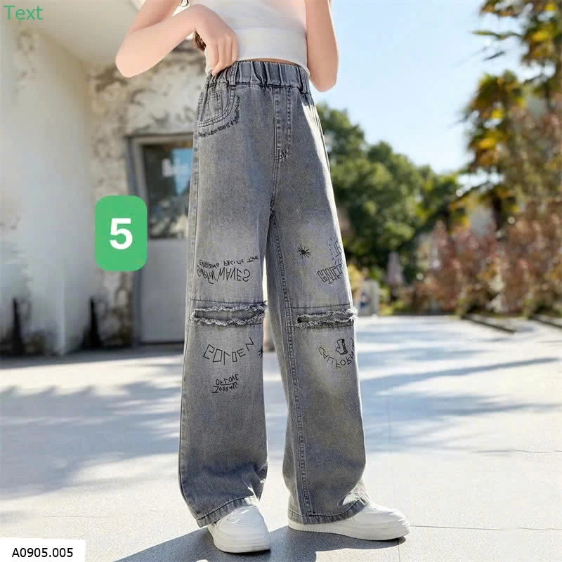 QUẦN JEAN CẠP CHUN   Sỉ 160k