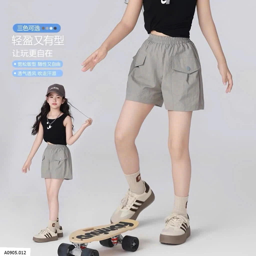  QUẦN SHORT CHO BÉ GÁI  Sỉ 70k