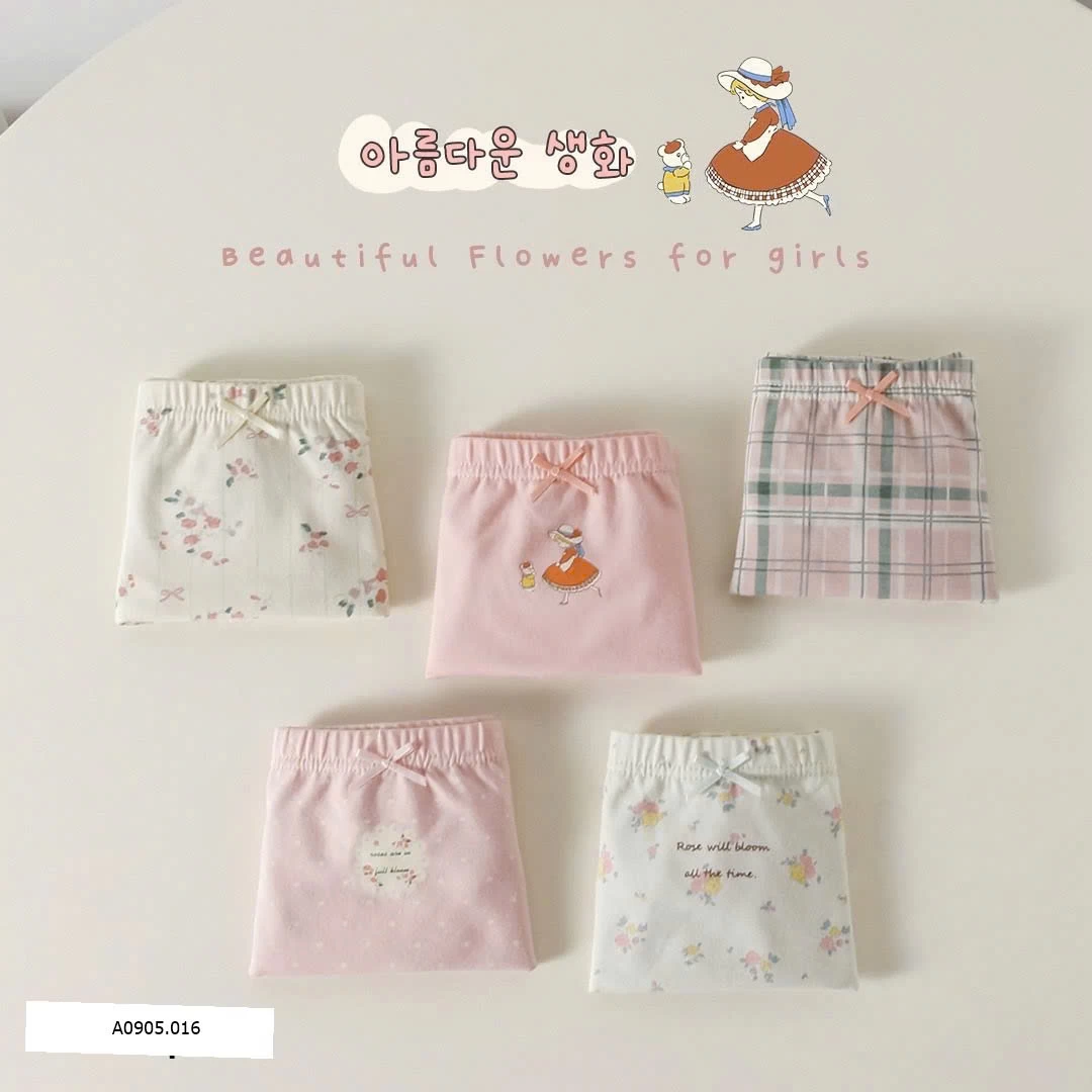 Set 5 Quần chip  Sỉ 135k/1 set 