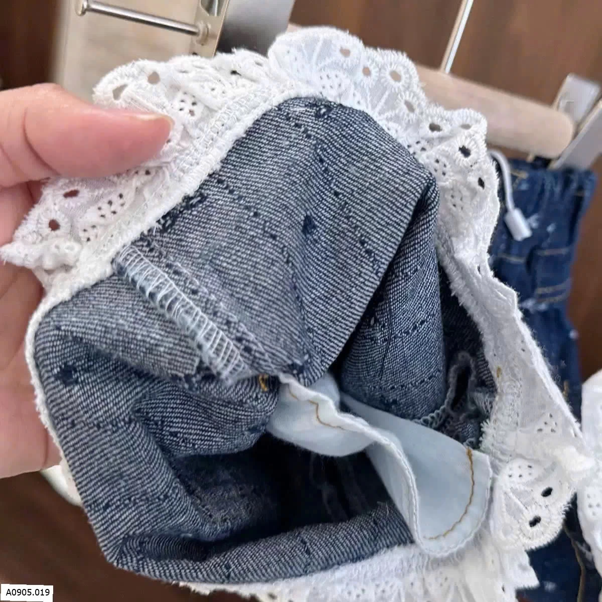 QUẦN SHORT VIỀN REN CHO BÉ GÁI   Sỉ 110k