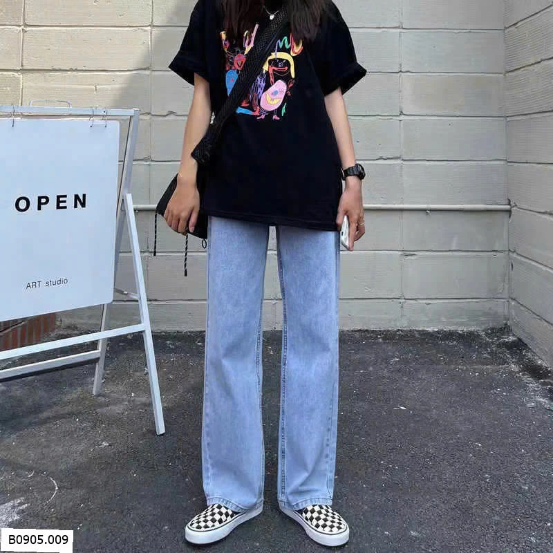 QUẦN JEAN ÔNG RỘNG  Sỉ 116k