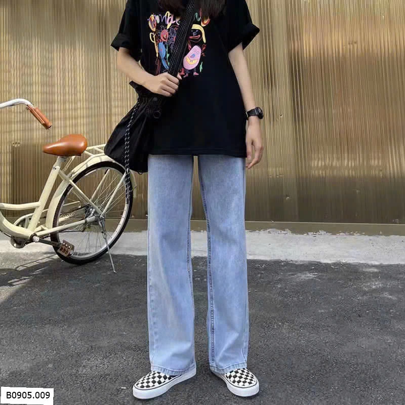 QUẦN JEAN ÔNG RỘNG  Sỉ 116k
