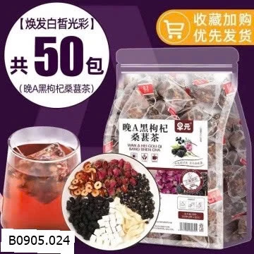 TRÀ HOA QUẢ  Sỉ 110k/1bịch 100 túi trà  - 2 gói C+A (50 túi/gói)