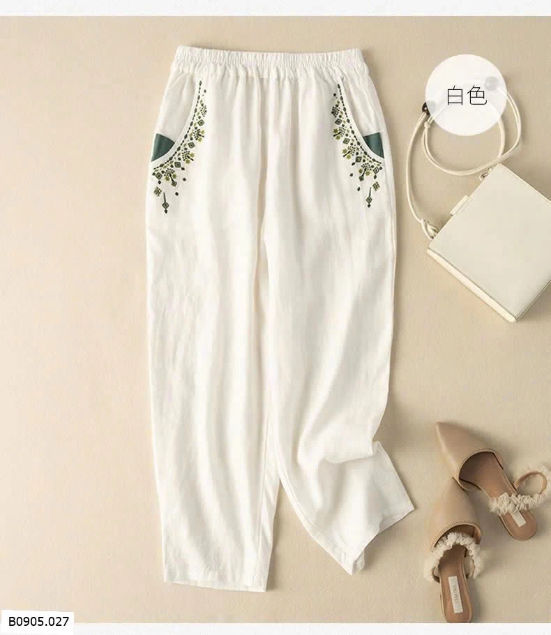 QUẦN ĐŨI RETRO THÊU  Sỉ 105k