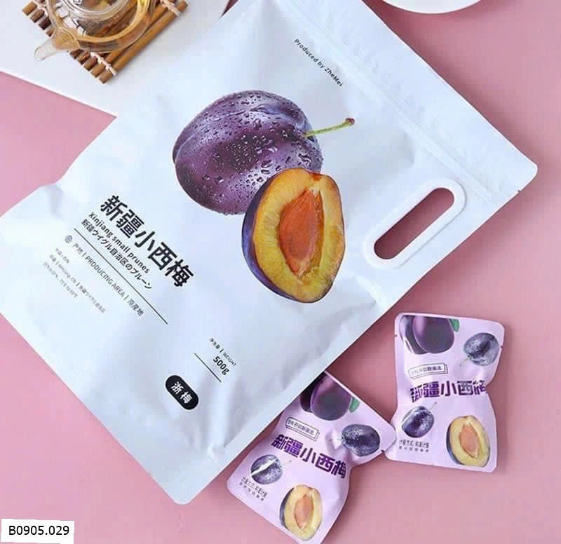 MẬN SẤY TÂN CƯƠNG  Sỉ 120k/set 2 túi ( mỗi túi 500g)