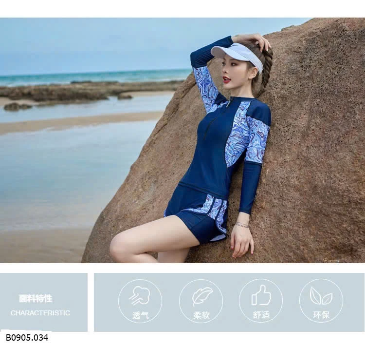 SET BƠI DÀI TAY NỮ Sỉ 200k