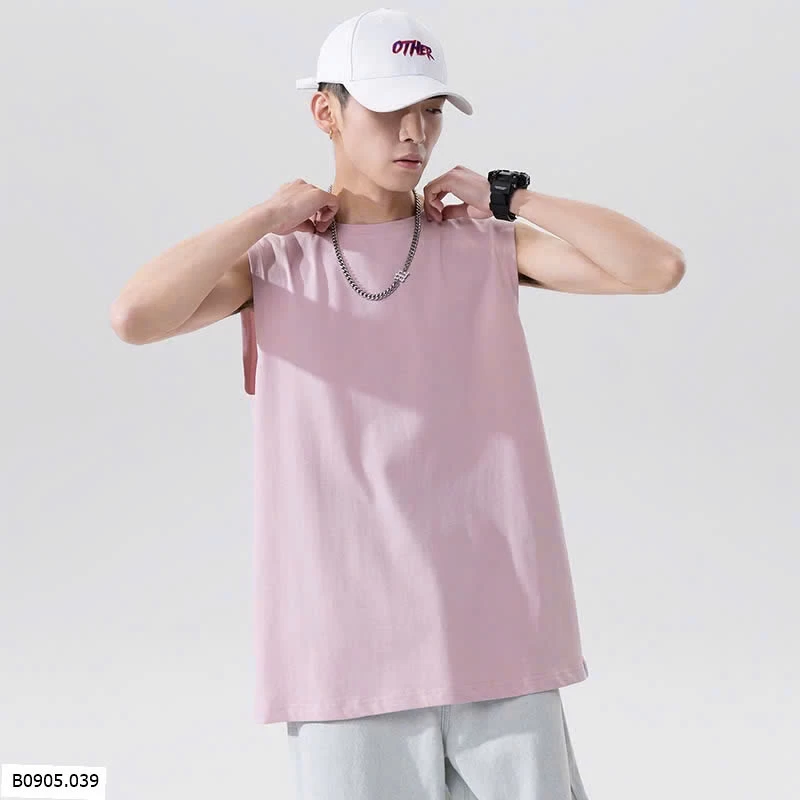 ÁO BA LỖ NAM TRƠN MÀU   Sỉ 70k