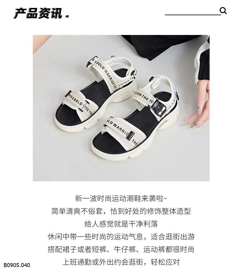 SANDAL ĐẾ CAO WARRIOR  Sỉ 250k