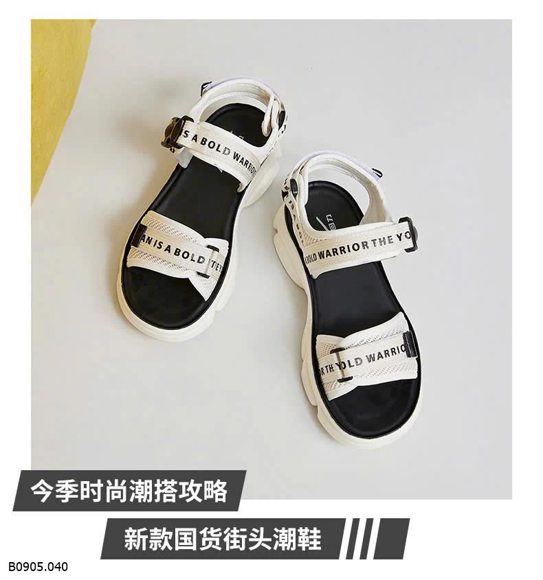 SANDAL ĐẾ CAO WARRIOR  Sỉ 250k