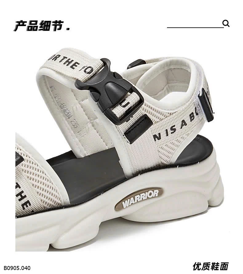 SANDAL ĐẾ CAO WARRIOR  Sỉ 250k