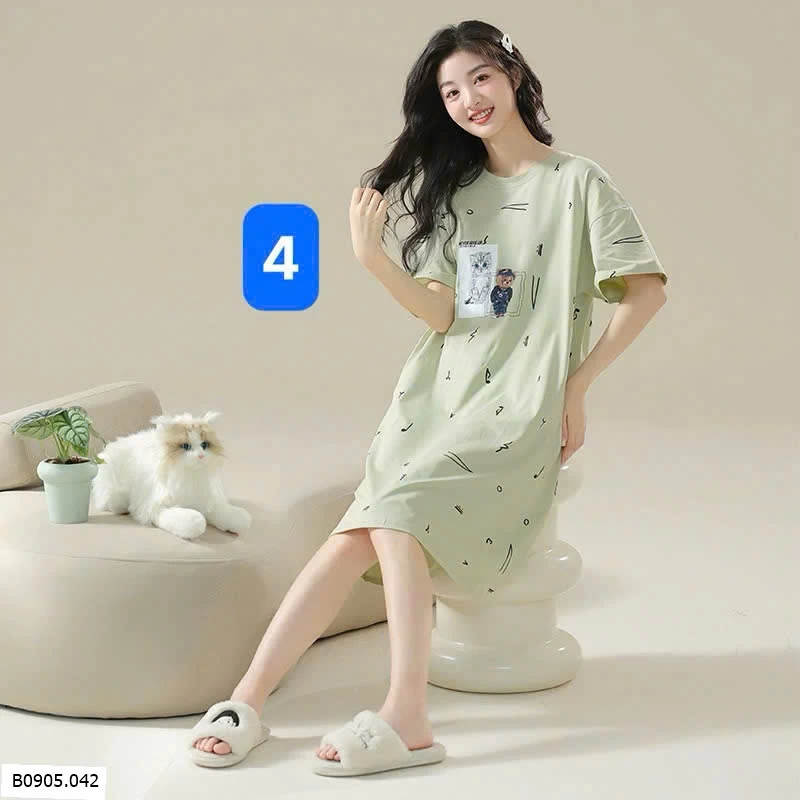 VÁY COTTON MẶC NHÀ Sỉ 130k
