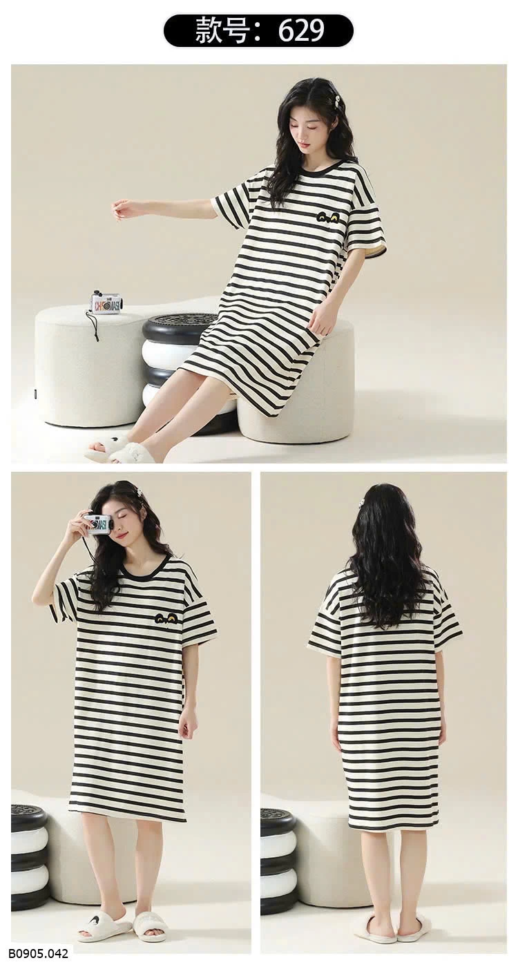 VÁY COTTON MẶC NHÀ Sỉ 130k