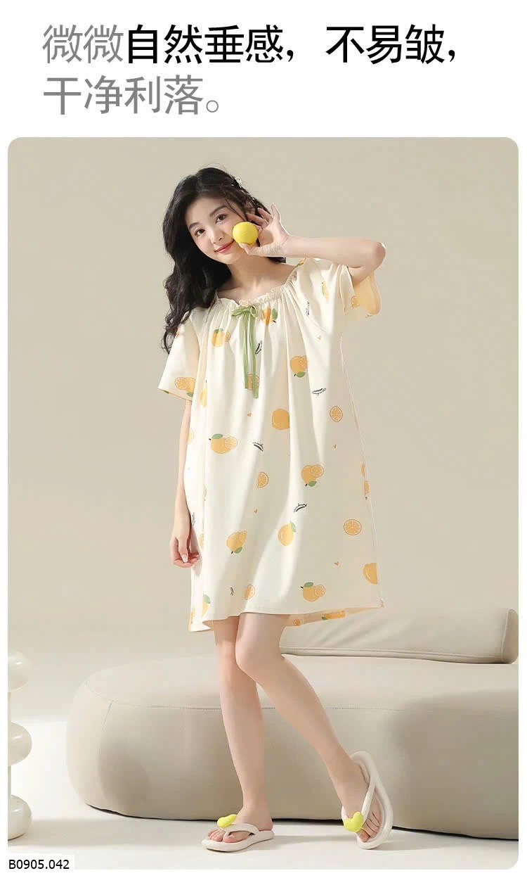 VÁY COTTON MẶC NHÀ Sỉ 130k